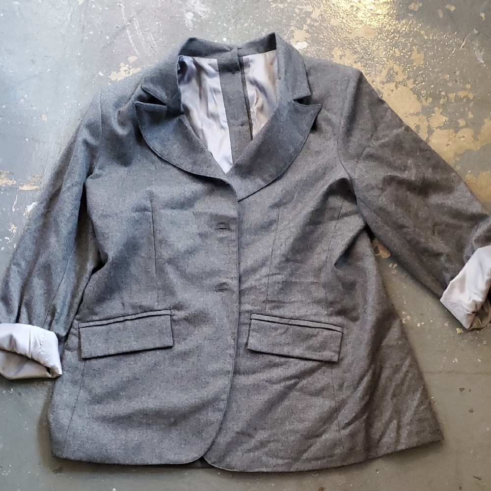 Gray Women's Blazer